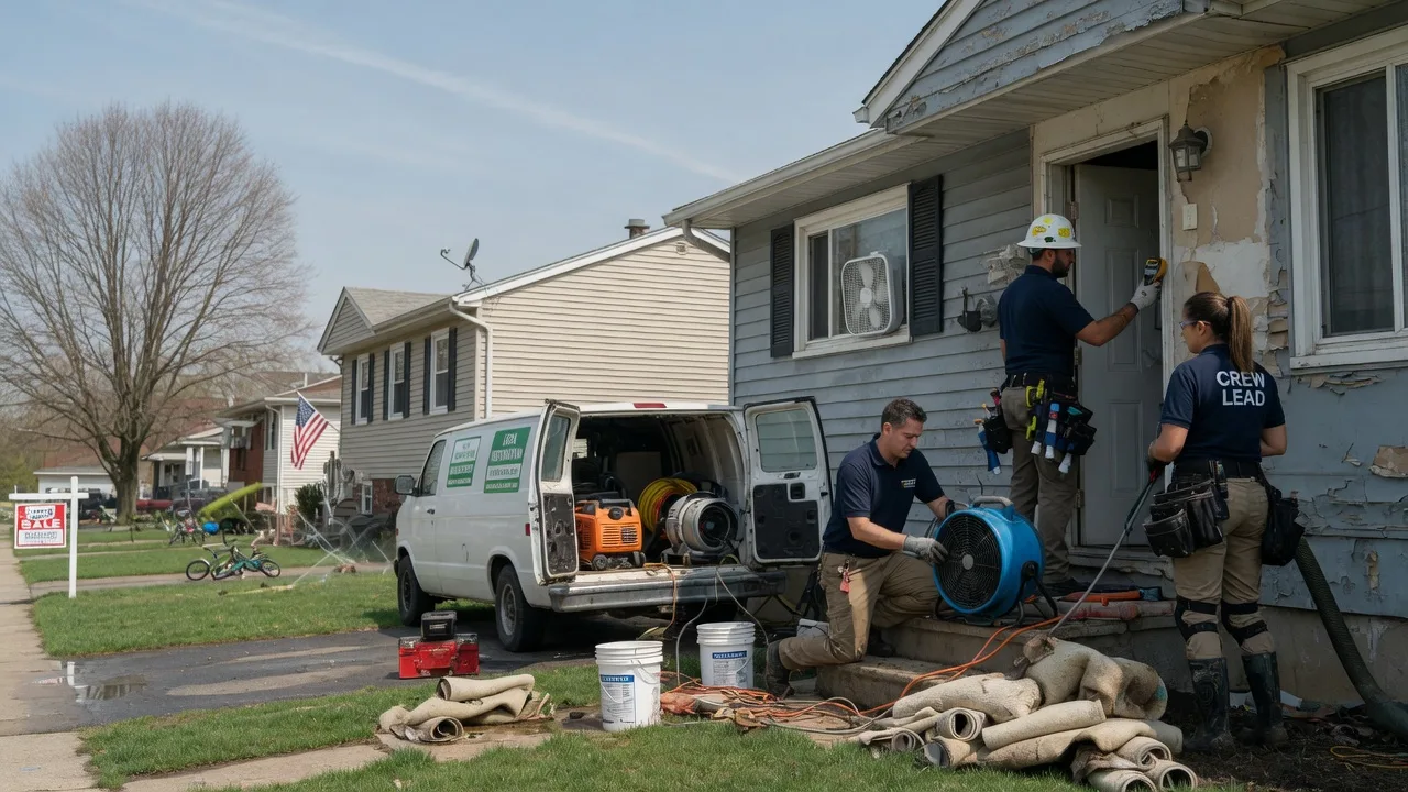 Flood Cleanup in Lorraine, KS near me